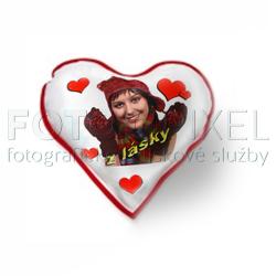 Polštář srdce malý