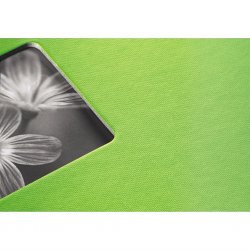 Album klasické spirálové FINE ART 24x17 cm, 50 stran, kiwi