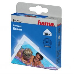Fotorůžky samolepící, transparentní, 200 ks