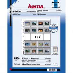 Obal pro 20 diarámečků 5 x 5 cm, 2,3 mm, 25 ks